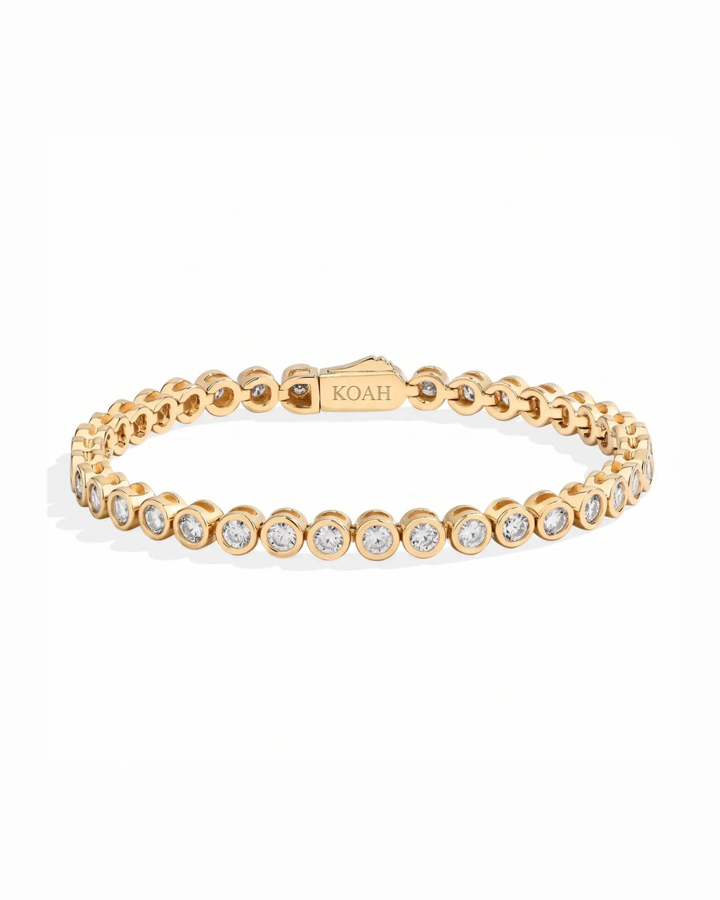 Round Cut Tennis Bracelet