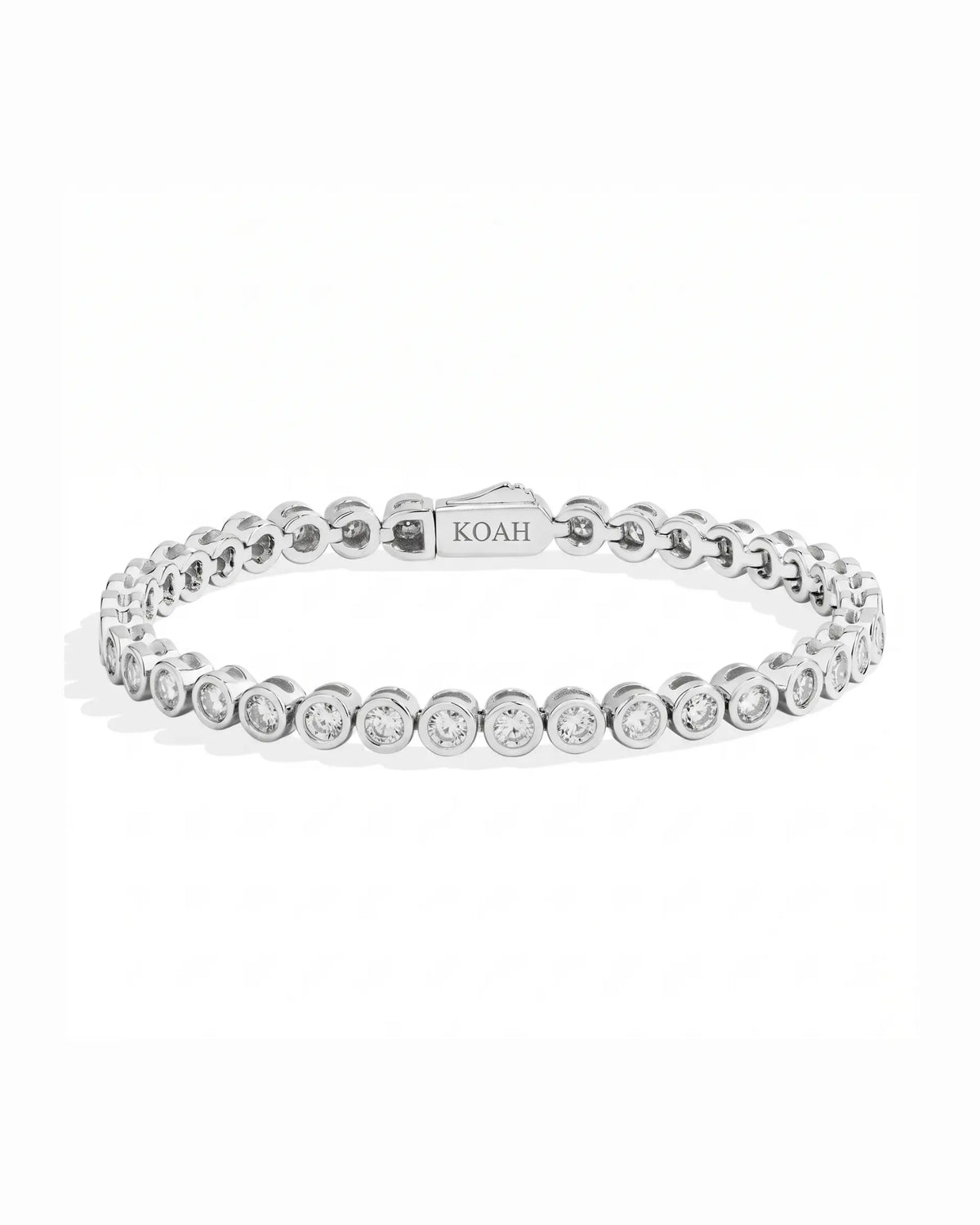 Round Cut Tennis Bracelet