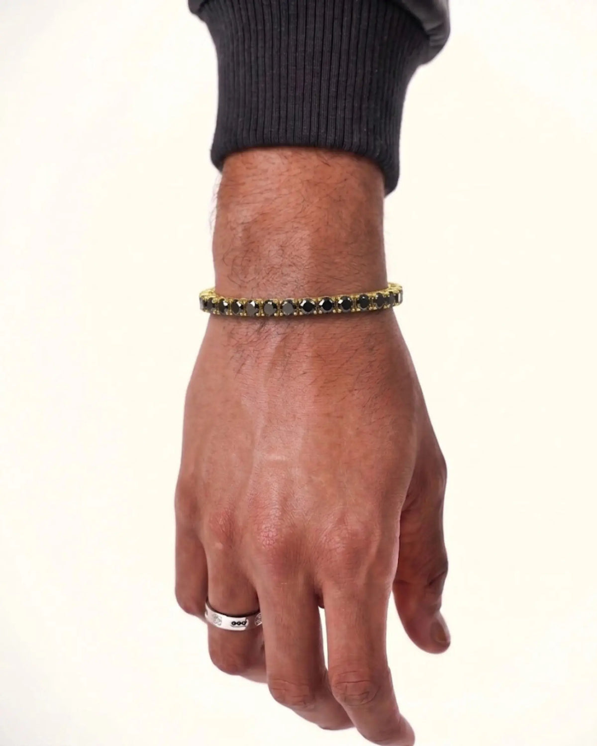 Bracelet Noir Gold