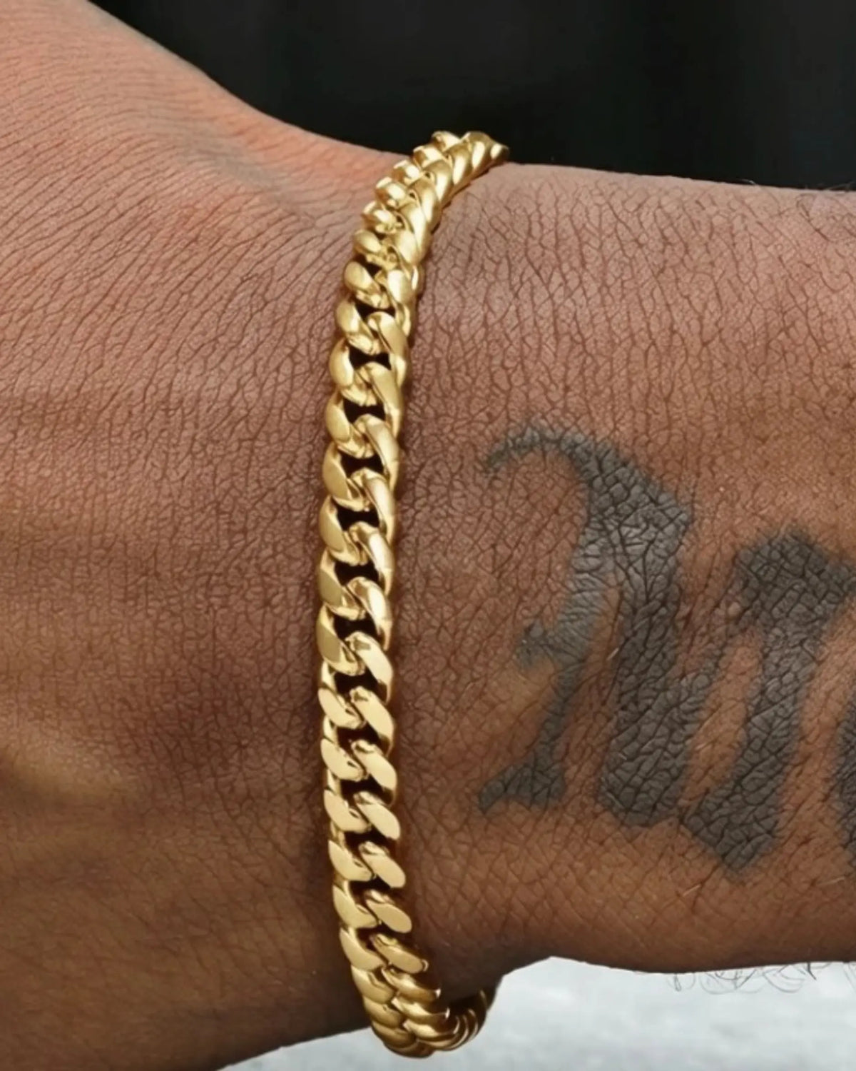 Water Wave Cuban Bracelet
